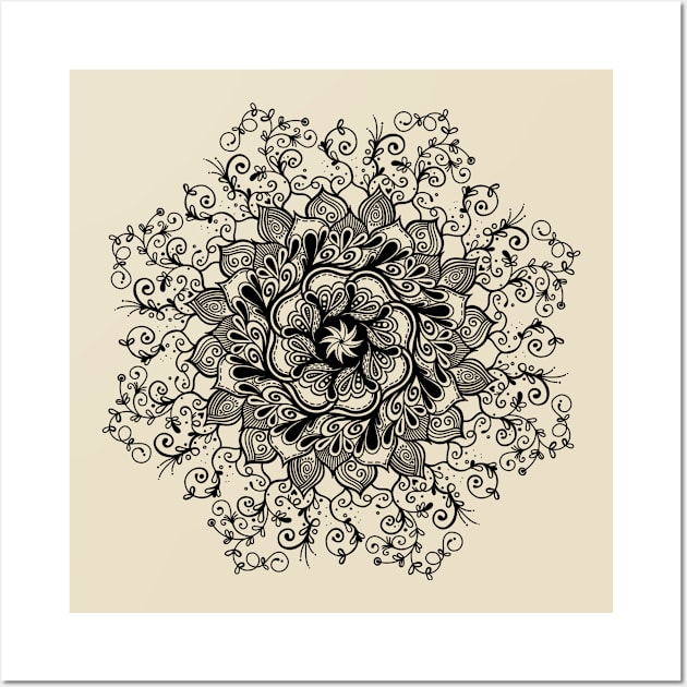 Mandala #2 Wall Art by Szabi's Creative World